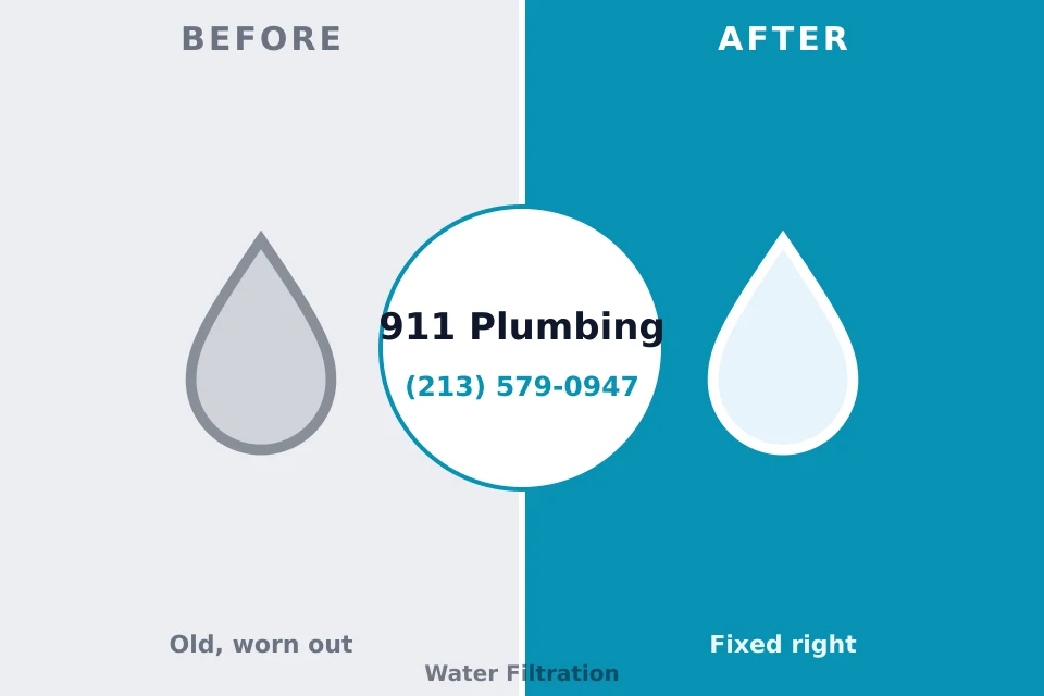 Before and after: plumbing repair Charlotte Harbor, FL